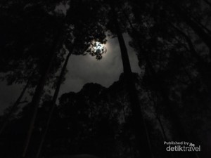 Ketika Purnama Menyapa Hulu Citarum