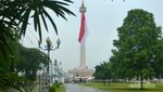 Ketika Sang Merah Putih Raksasa Berkibar di Monas