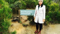 Memasuki area taman nasional Blue Mountain.