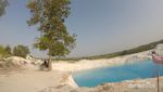 Kisah Miris di Balik Indahnya Pesona Danau Kaolin