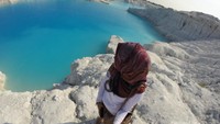 Dilema di balik keindahan Danau Kaolin
