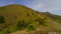 Puncak Guntur siang hari