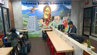 Suasana Bus Eksekutif AC menuju Cirebon