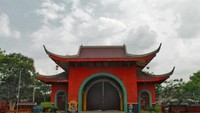 Kawasan area wisata Klenteng Sam Poo Kong