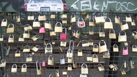 Gembok cinta di Jerman (Fitraya - detikTravel)