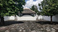 Bagian belakang kawasan bangsal