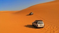 Offroad di Gurun Sahara