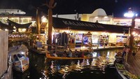 Pasar apung Jatim Park, Batu, Jawa Timur