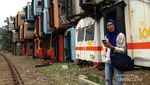 Kuburan Kereta Warna-warni di Purwakarta