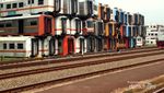 Kuburan Kereta Warna-warni di Purwakarta
