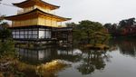 Kuil Berlapis Emas di Jepang, Cantik Banget