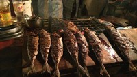 Ikan panggang jenis makarel.