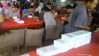 makan bersama gudeg yu Djum