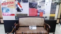 Bung Karno pernah duduk di kursi rotan ini