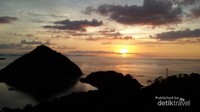View sunset dari atas Bukit Silvia sungguh sedap dipandang mata