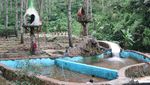 Lagi Viral! Kolam Bundar di Sumedang