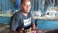 Salah seorang pemburu paus