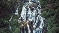 Panorama Curup Gangsa dari udara