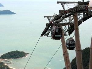 Langkawi Cable Car, Pintu Masuk Gunung Mat Cincang, Malaysia