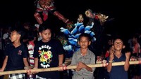 Siap mengarak Ogoh-ogoh