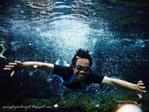 Laut? Bukan, Ini Mata Air Gunung Sago di Payakumbuh