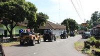 Menuju lokasi lava tour Merapi