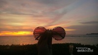 Sunset di Pulau Melinjo