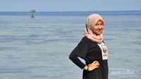Jernihnya air di Pulau Melinjo