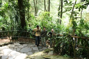 Lebaran yang Segar di Air Terjun Grojogan Sewu