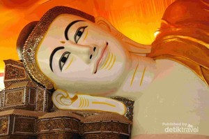 Legenda di Balik Patung Buddha Tidur Myanmar