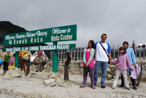 Lelah Tapi Senang, Liburan di Tangkuban Perahu