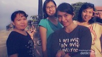 Selfie selepas melaut