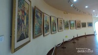 Lukisan sanak saudara Affandi di galeri 3