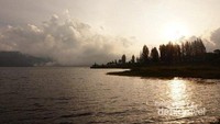 Senja di Danau Kembar, Solok.