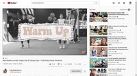 Home Workout Yulia Baltschun https://www.youtube.com/watch?v=qbel4Ns3vDE