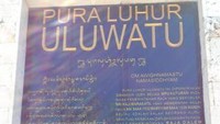 Pura Luhur Uluwatu