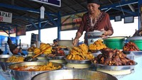 Banyak pilihan lauk pauk