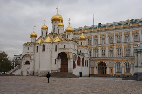Salah satu bangunan di kawasan Istana Kremlin