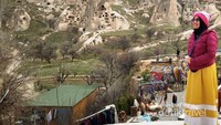 Indahnya Cappadocia, kota batu di Turki