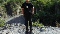 View Merapi tertutup oleh awan