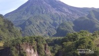 Merapi tampak dekat
