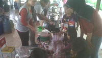 Nah, kalau ini di kampung Rasa yaitu memasak kue (Afif/detikTravel)