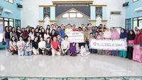 Bakti sosial di Panti asuhan Muhamadiyah Belitung