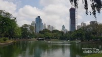 Lumphini Park. Salah Satu destinasi wisata gratis