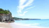 Sisi selatan Pantai Dreamland