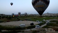 Pemandangan indah di Cappadocia