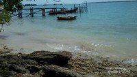 Dermaga kecil tempat perahu bersandar