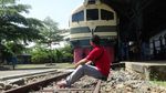 Lokomotif Zaman Old Ada di Ambarawa