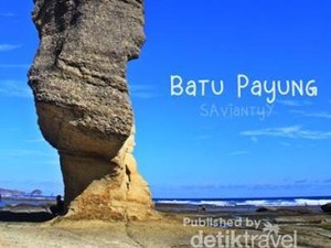 Lombok Punya Pantai dengan Karang Berbentuk Payung