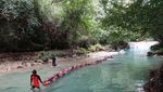 Lompat 7 Meter dan Body Rafting di Pangandaran